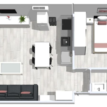 Roses Apartments 2 - Vista Mar Lateral 1Habitacion מראה חיצוני תמונה